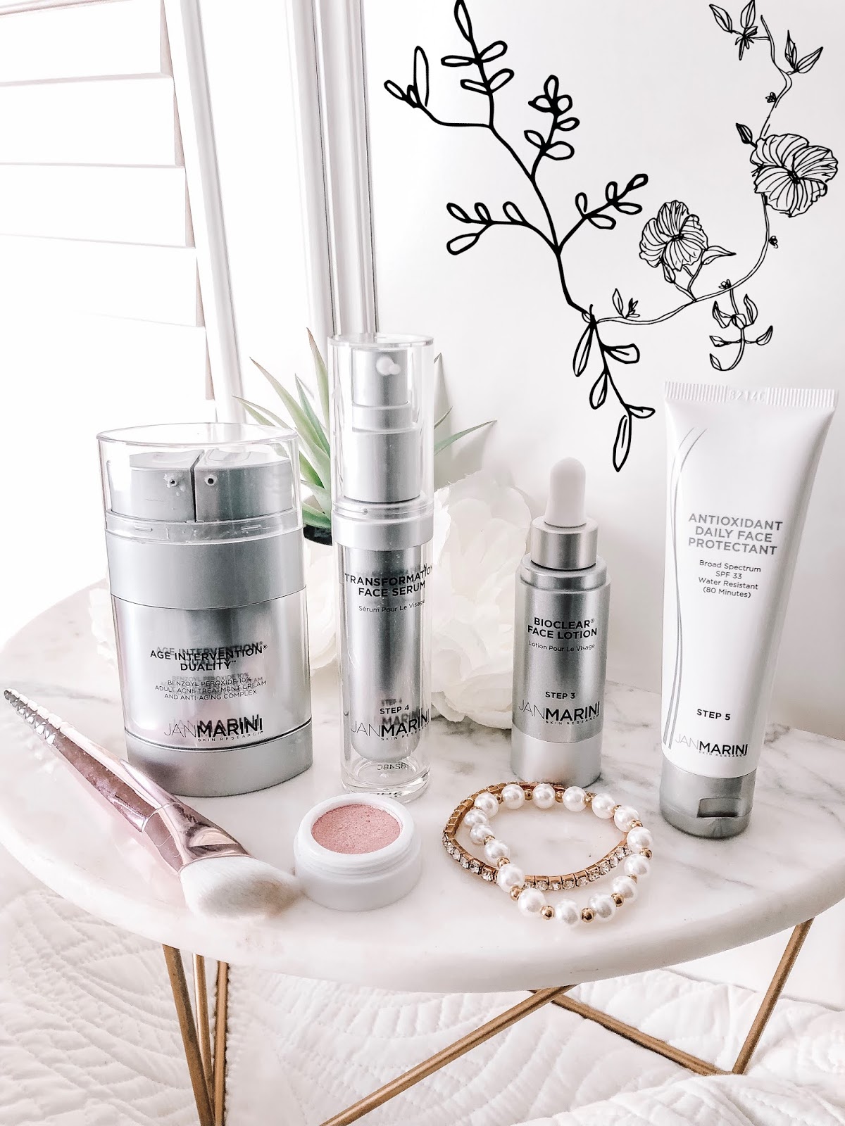 My Updated Skincare Routine with Jan Marini Products Affordable by Amanda