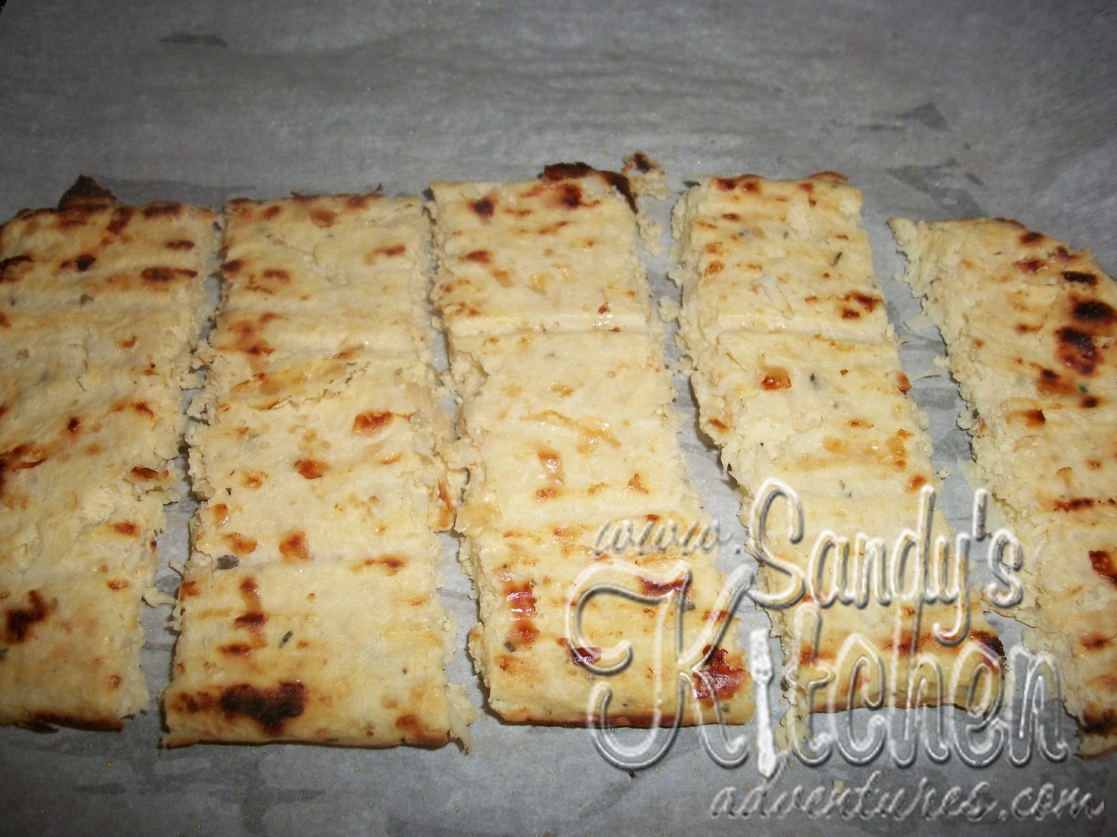 Cauliflower Bread Sticks Sandy's Kitchen