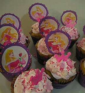 Cupcakes de la Bella Durmiente