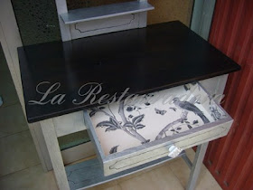 La Restauradora: MUEBLES PLATEADOS. ¡¡¡Están de moda!!!