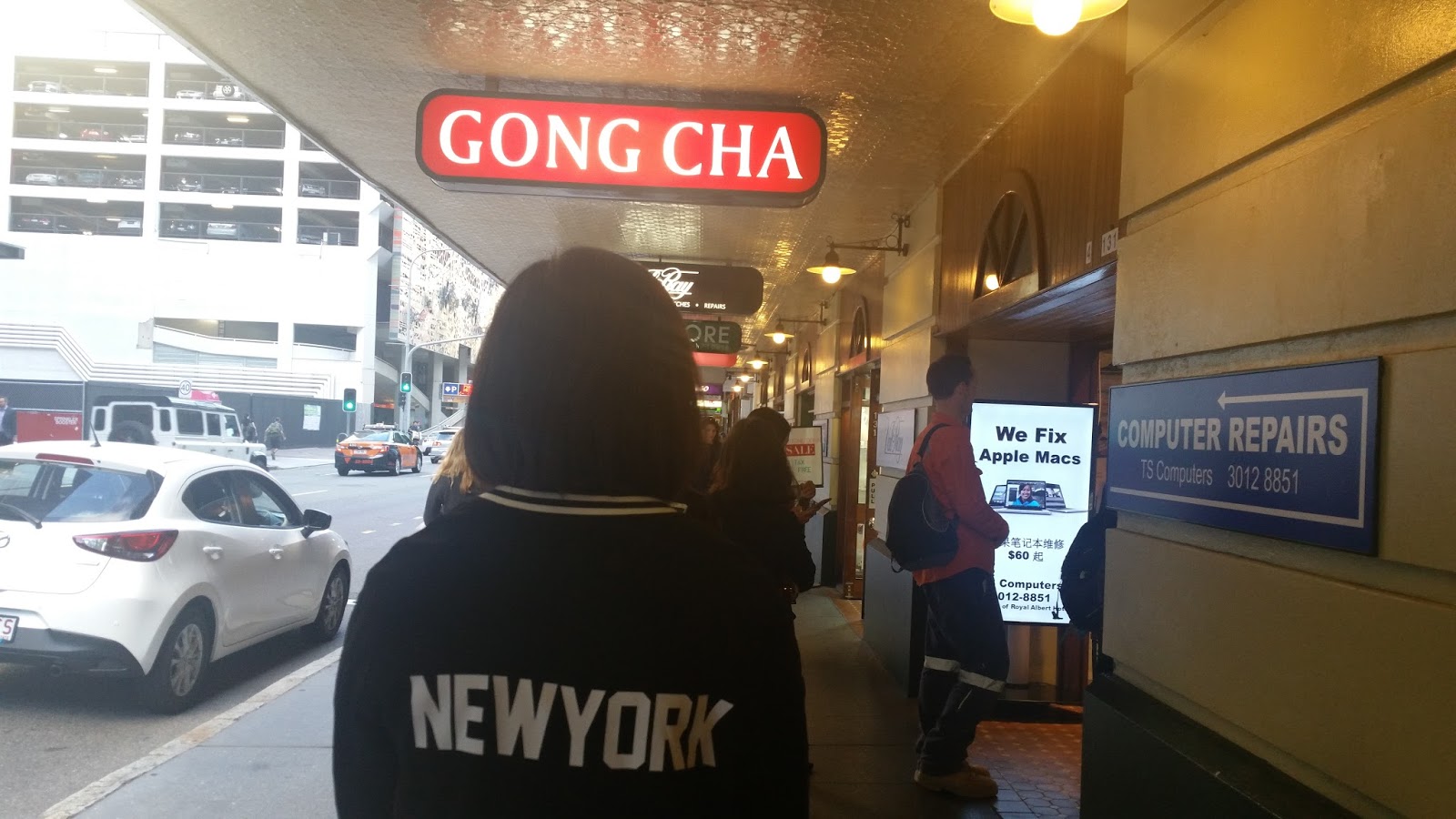 Espresso & Matcha Gong Cha Brisbane CBD