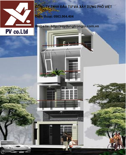 xây dựng nhà phố trọn gói tại tphcm