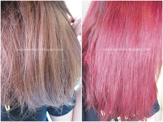 review beautylabo hair color raspberry pink