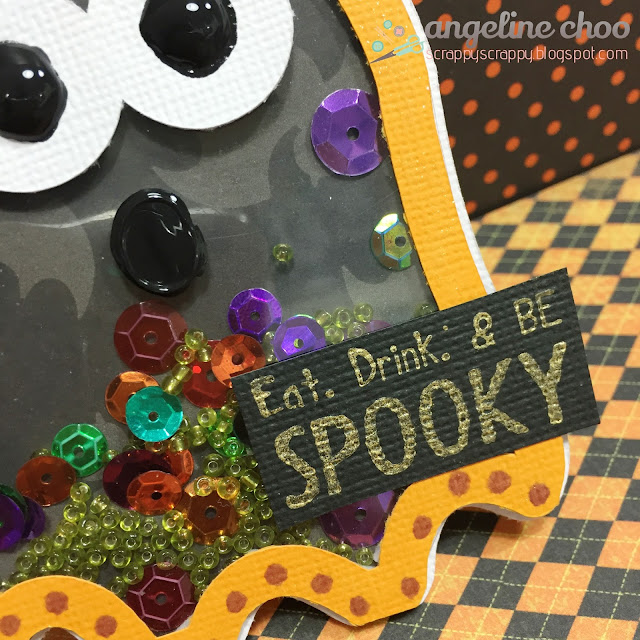 ScrappyScrappy: Boo! Be Spooky! #scrappyscrappy #thecuttingcafe #svg #shakercard #cutfile #diecut #halloween