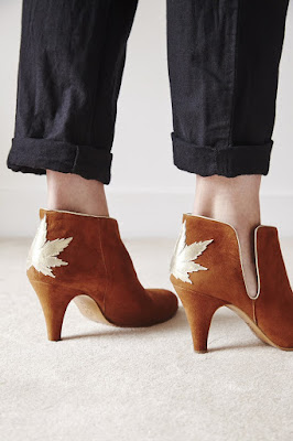 Soldes Patricia Blanchet boots Kaktus caramel