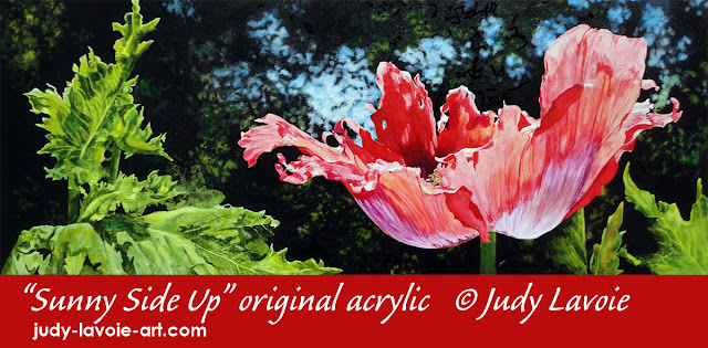 Sunny Side Up acrylic painting by Judy Lavoie