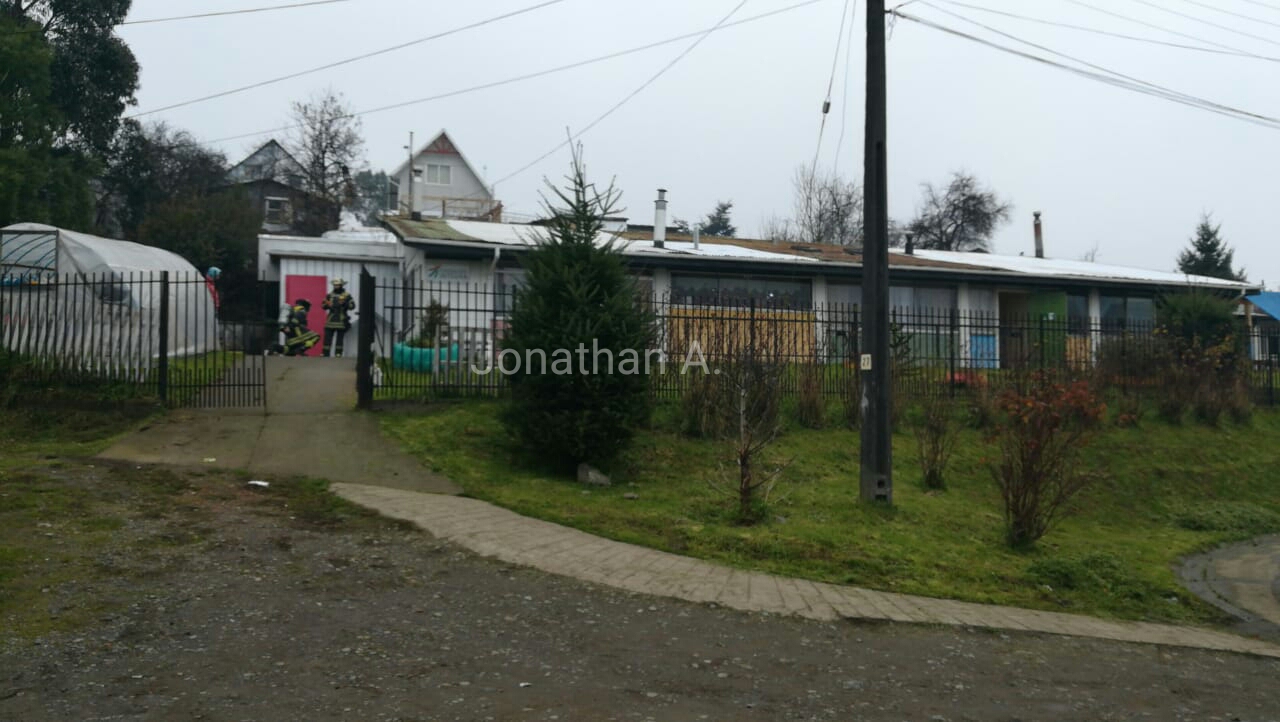 debieron evacuar jardin infantil de rio