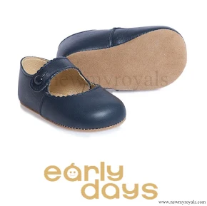 Princess Charlotte wore Early Days-Emma Pre-Walker Shoes