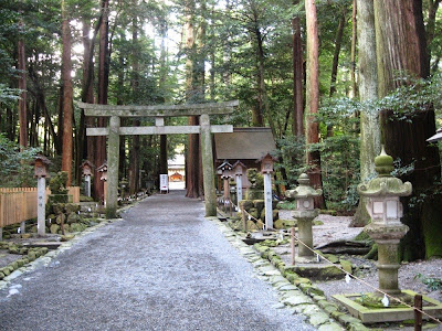 椿大神社の参道 椿大神社の参道