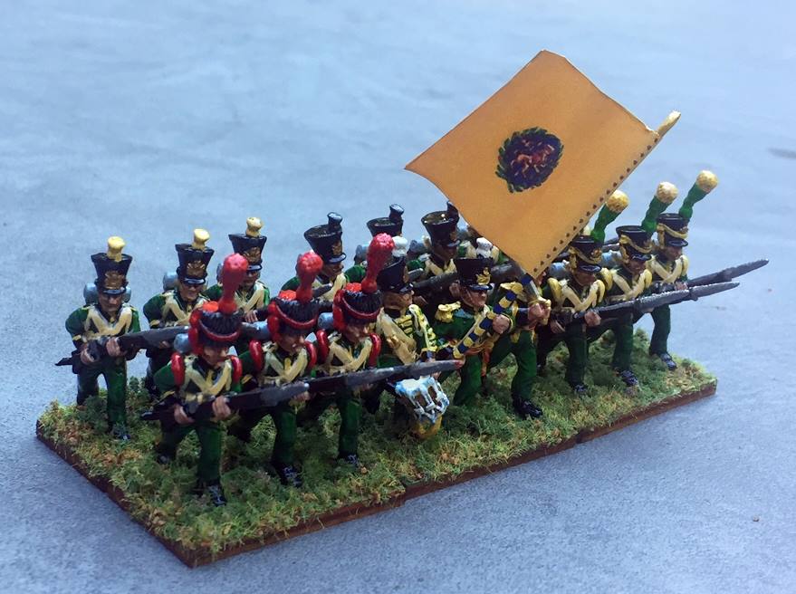 Black Powder BNIB Napoleonic Nassau Light Infantry Firing WGN-NS-21 