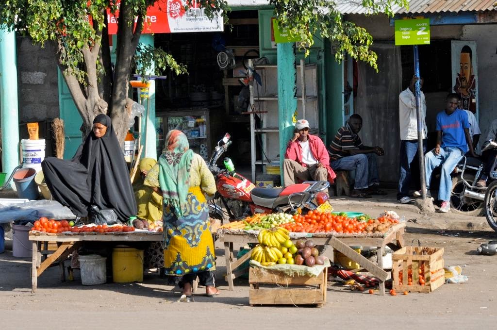 Arusha, Tanzania, Afrikaanse markt, Afrika, Oost-Afrika