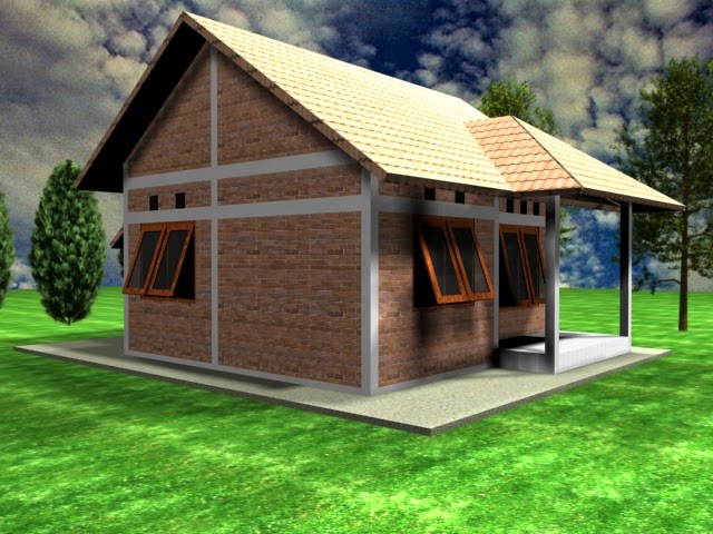 Gambar Desain Rumah Sederhana Terlengkap Pagar Model