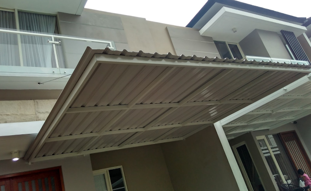 model kanopi baja ringan tanpa tiang terbaru model kanopi baja ringan tanpa tiang terbaru