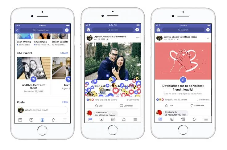Facebook Updates Life Events with New Features and Prominent Profile Placement 