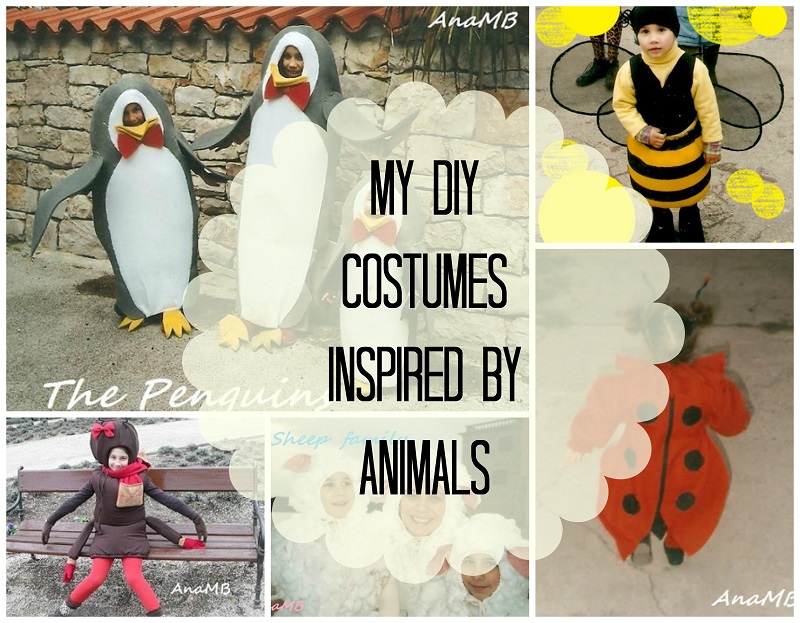 My DIY costumes inspired by animals