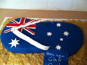 Aussie thong cake