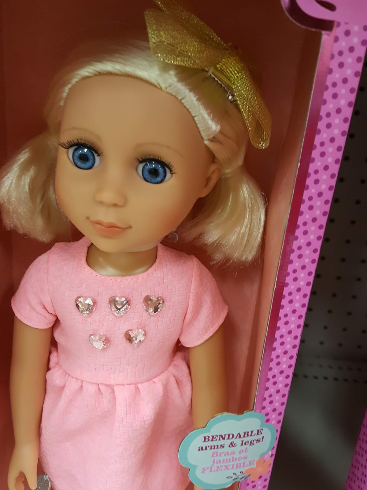 The One Sixth Scale Dollhouse A visit to Target...Glitter Girls