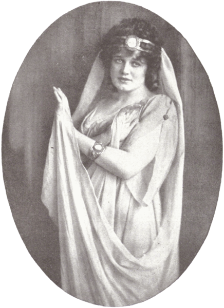 Maria Jeritza as Ariadne in the 1917 version of Ariadne auf Naxos