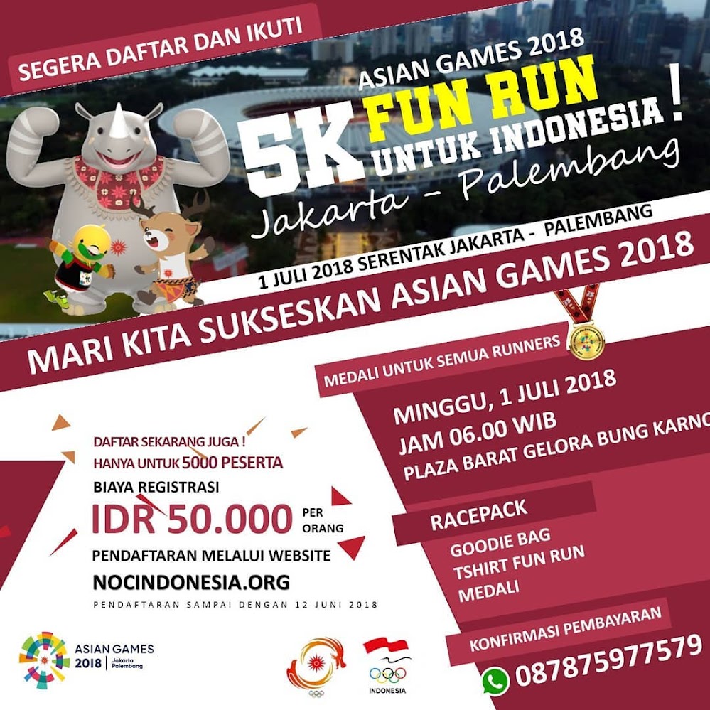 Asian Games Fun Run • 2018 Asian Games Fun Run • 2018