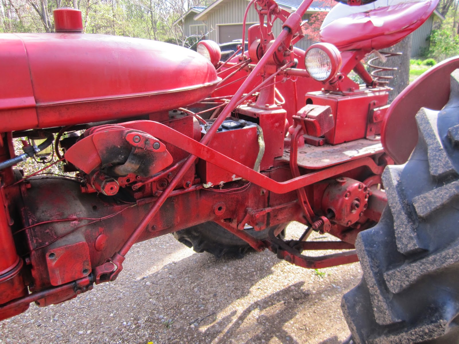Farmall Super C and Fast Hitch Implements: 1953 Farmall Super C Serial