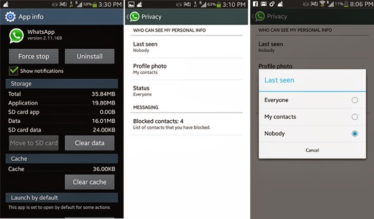 Learn How to Hide WhatsApp 'Last seen at' Time and Profile Picture from Other Users
