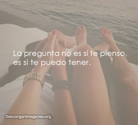 Frases pienso en esa persona.