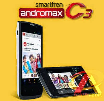 Smartfren Andromax C3, Android Kitkat 500ribu - Satucara.com