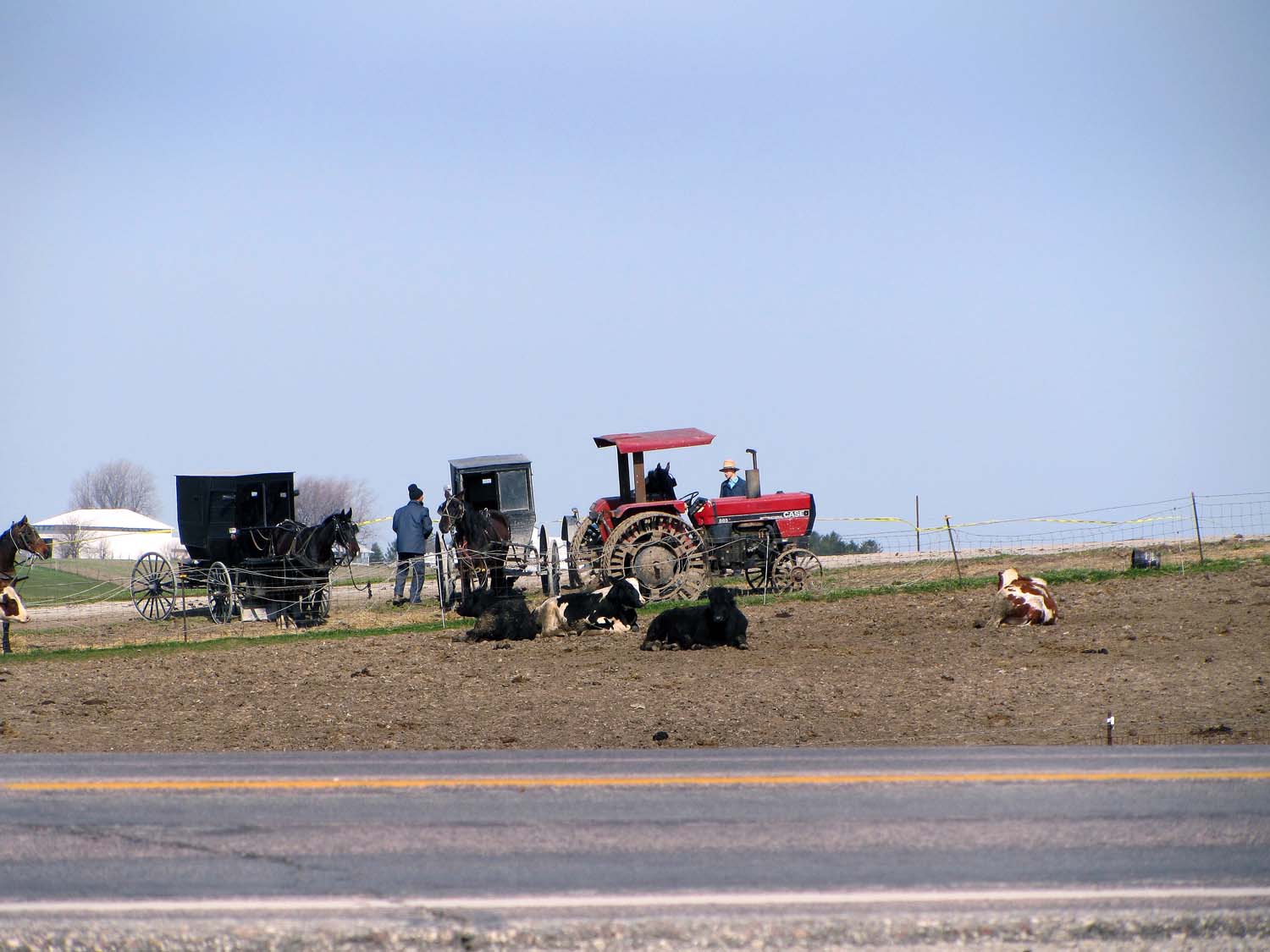 John and Sigrid's Adventures Iowa Kalona Day 2 4/26/2013