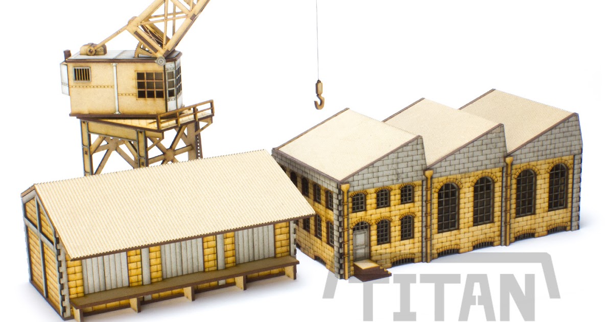 Tabletop Fix Titan Terrain NZ New Dockside Releases