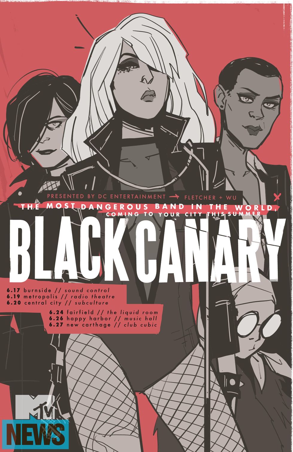 Listen To Dcs Black Canary Sing For The First Time Ever