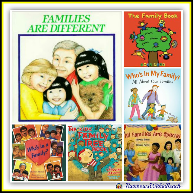 All Things "Family" (Children's Art + Picture Books) via RainbowsWithinReach