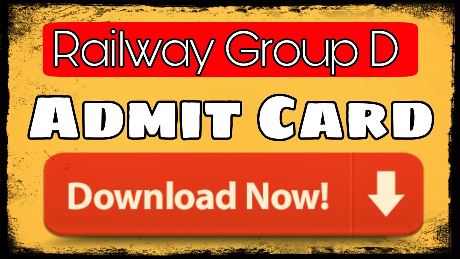 rrb group d admit
