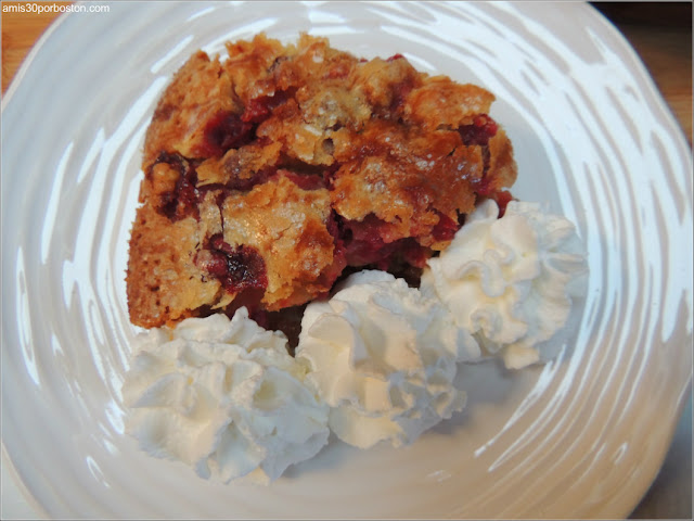 Nantucket Style Cranberry Pie