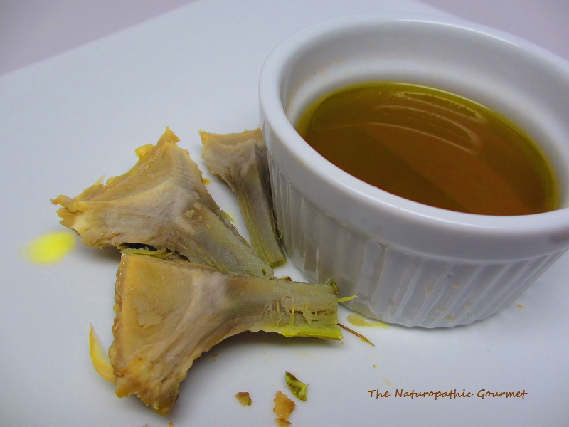 Steamed Artichokes with Balsamic Dipping Sauce