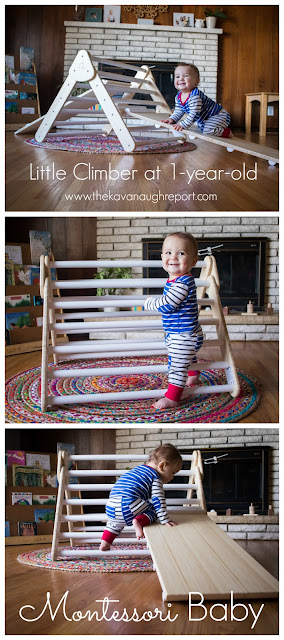 Movement is so important for babies and toddlers, and the Lily & River Little Climber is the perfect way to support gross motor development with a Montessori baby 