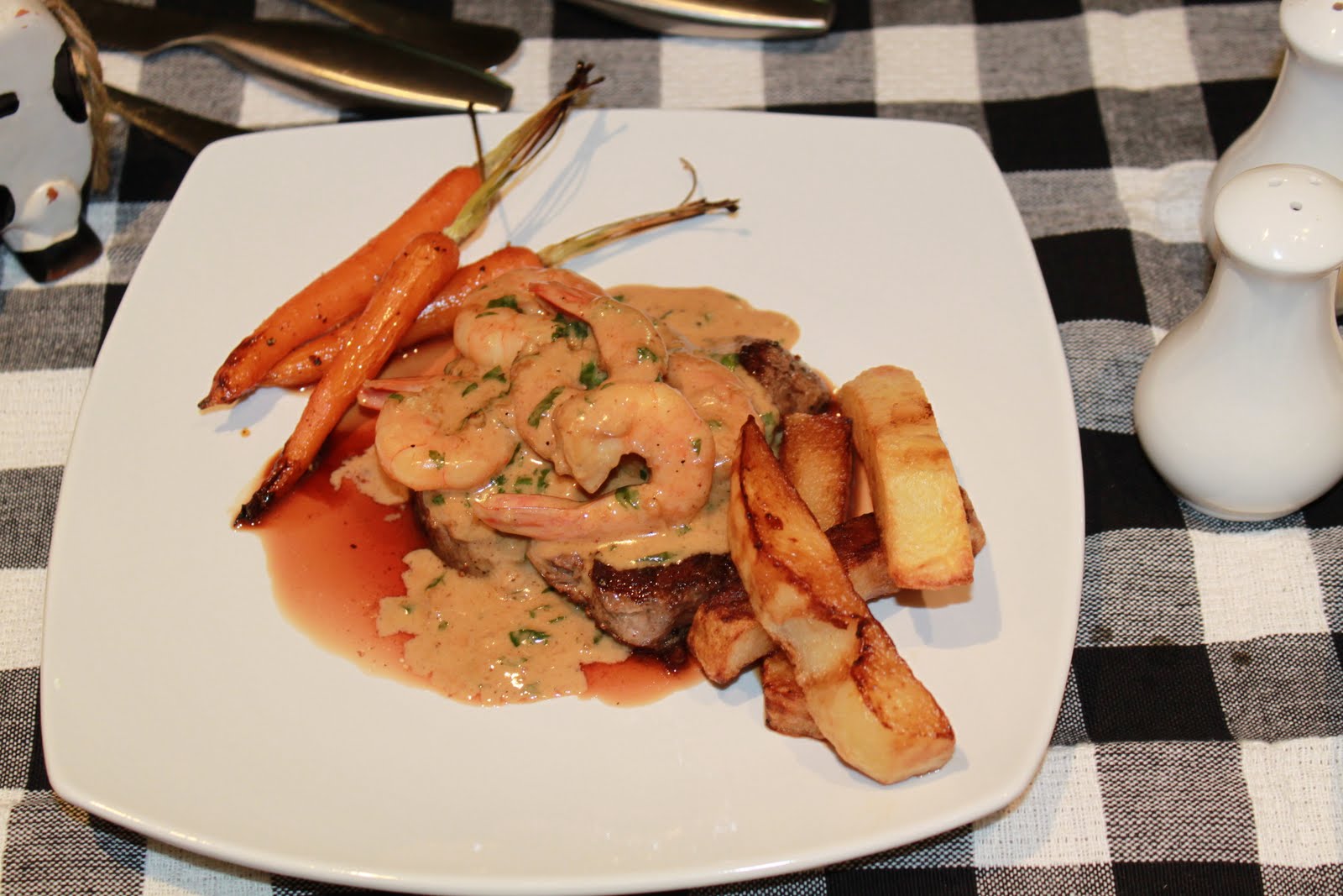 dinner with jack Reef n Beef