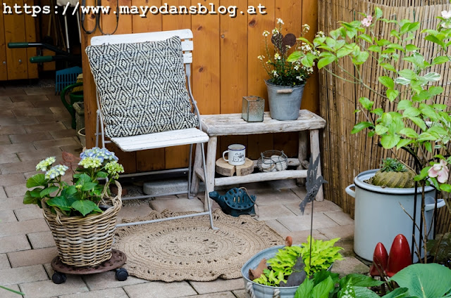 DIY Juteteppich für den Garten häkeln