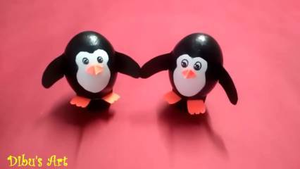 Terbaru 2019 Cara Membuat Boneka Imut Dari Kulit Telur Bentuk Pinguin Lengkap Kreator Kerajinan