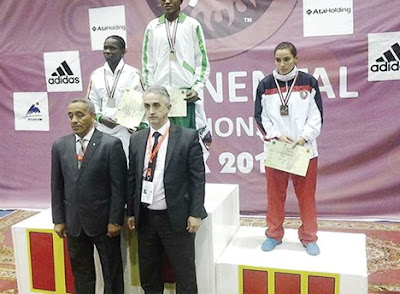 nigerian wins african wrestling championship