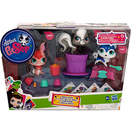 Littlest Pet Shop 3-pack Scenery Pepper Clark (#2893) Pet