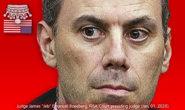 AFI. (Jan. 08, 2019). Outrageous Discovery: New FISA Court Judge James E. Boasberg falsified his senate ethics disclosures to hide anti-American leftist bias and propagandists. Americans for Innovation.