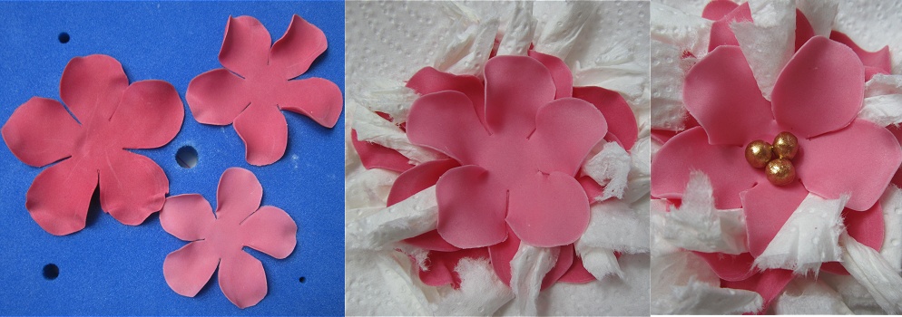 Tutorial Petal Cake/Blütentorte/Torte mit Blütenblättern 3