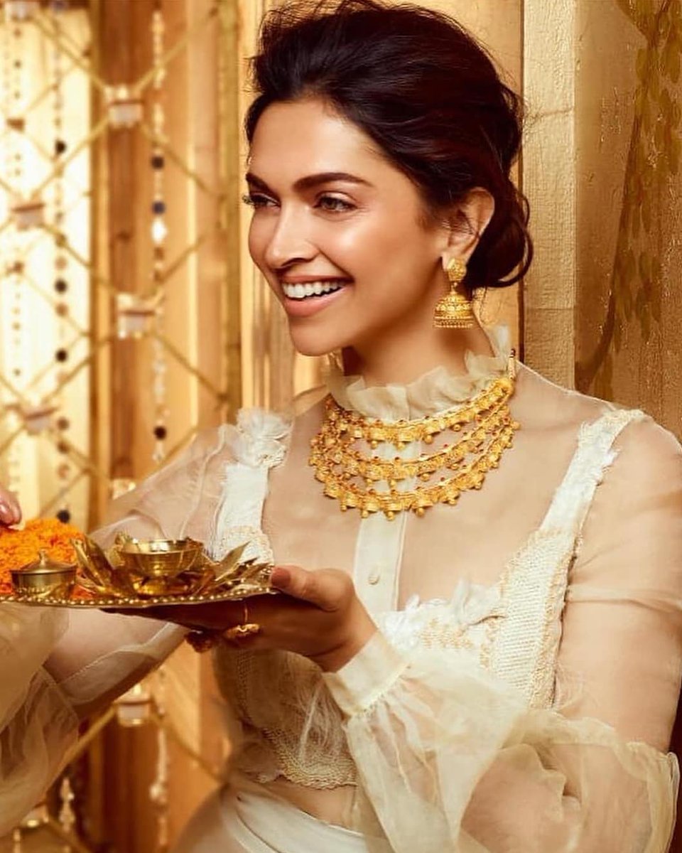 deepika in traditional look