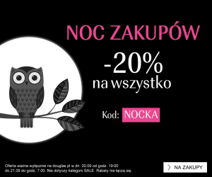 Noc zakupów w Perfumerii Douglas Promocje i wyprzedaże