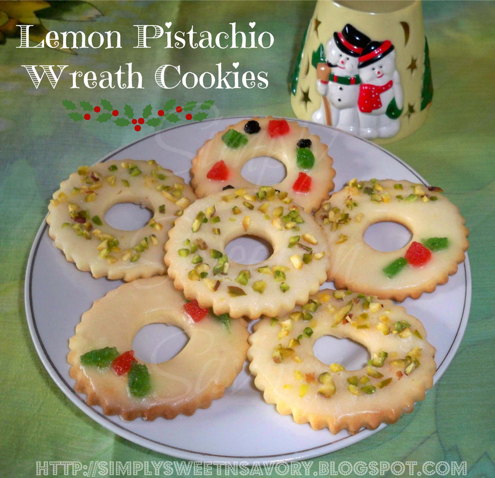 Christine's Lemon Wreath Cookies Recipe Martha Stewart