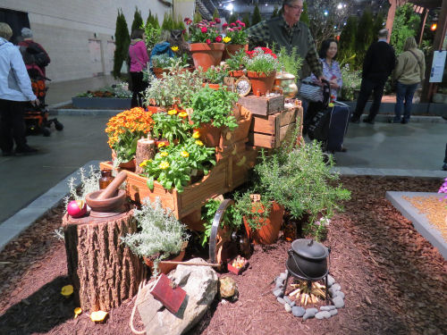Philadelphia Flower Show 2020- garden carts