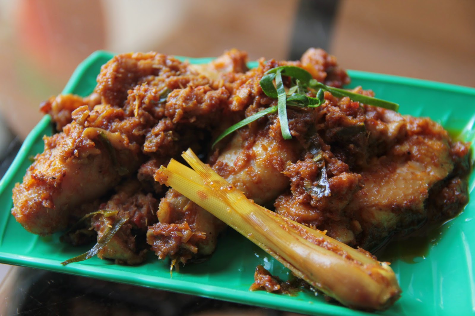 Violet's Kitchen ~♥紫羅蘭的爱心厨房♥~ : 巴厘岛蕉叶烤鸡 Bali Baked Spices Chicken in ...