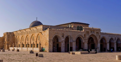 Foto masjidil aqsa di Yerusalem Palestina Israel Isra Miraj