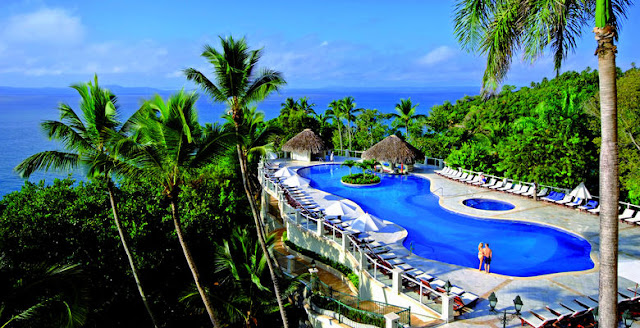 Voyage all inclusive dans un hôtel de luxe .
