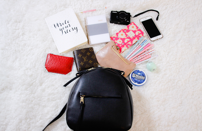 What's in My Backpack? | beautybitten | a personal style & beauty blog